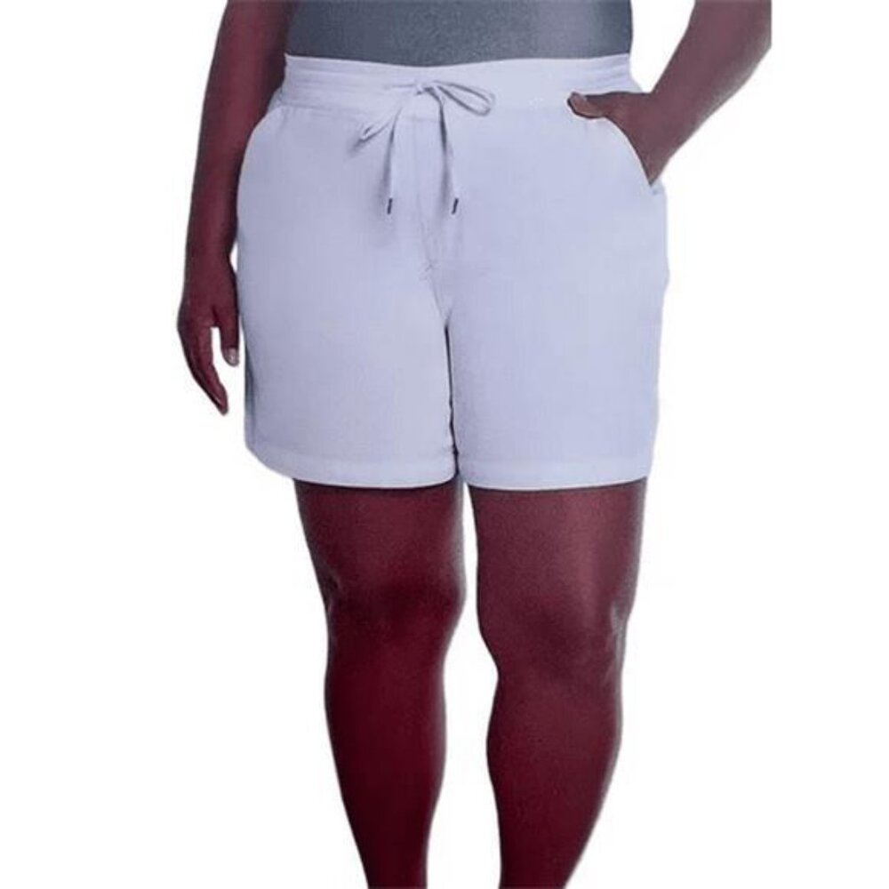 Orvis Women's Short - Pull-On Casual Comfort with Drowstring Back (White, Small)